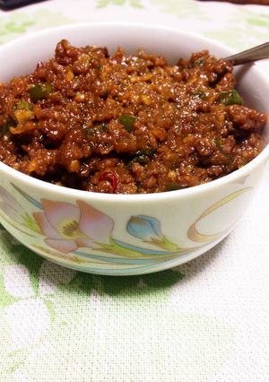 ご飯が進む♪ピリ辛肉味噌♪-レシピのメイン写真