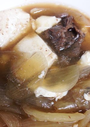 かんたんあったか肉豆腐♡フーフー♫-レシピのメイン写真