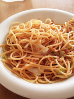 鮭フレークでパスタ!-レシピのメイン写真