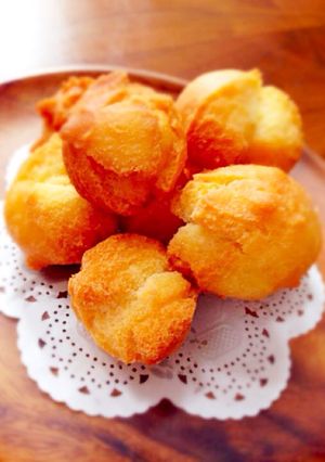 白胡麻サーターアンダギー-レシピのメイン写真