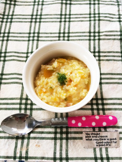 簡単オシャレ☆ランチに!かぼちゃリゾット-レシピのメイン写真