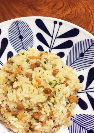 簡単ランチに＊納豆チャーハン＊離乳食にも-レシピのメイン写真
