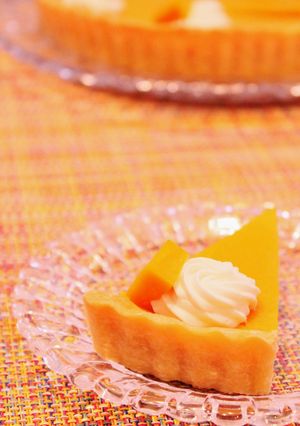 しっとり美味☆カボチャのプリンタルト☆-レシピのメイン写真