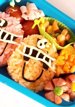 キャラ弁♡トッキュウジャー-レシピのメイン写真