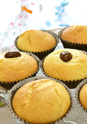 HM&マヨ&㊙でいちご味のカップケーキ♪-レシピのメイン写真