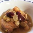 豚肉と豆の煮込み (圧力鍋使用)