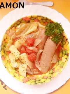 ✿簡単ソーセージと野菜のトマト煮✿-レシピのメイン写真