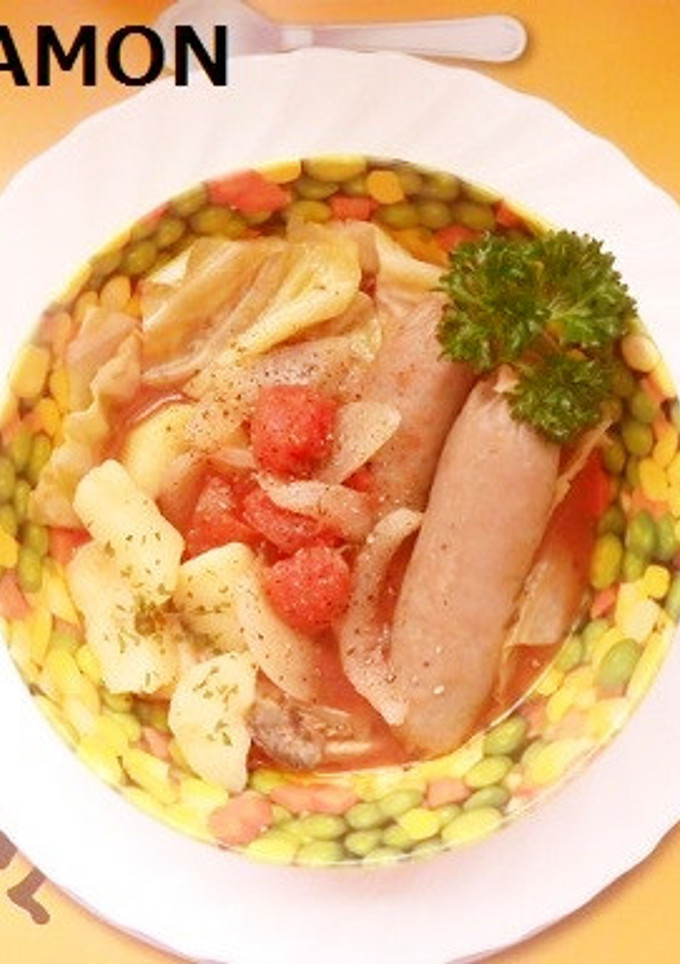 ✿簡単ソーセージと野菜のトマト煮✿-レシピのメイン写真