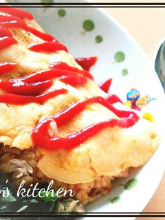 炊飯器で★トマトライスのツナオムライス-レシピのメイン写真
