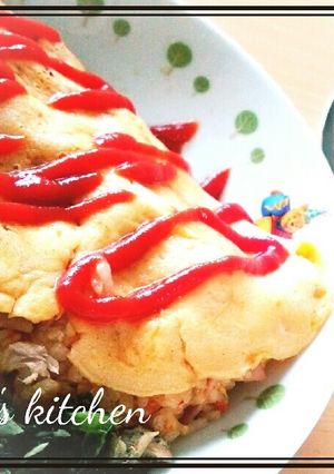 炊飯器で★トマトライスのツナオムライス-レシピのメイン写真