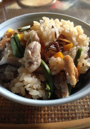 ＊炊飯器で楽ラク♪鶏釜めし＊-レシピのメイン写真