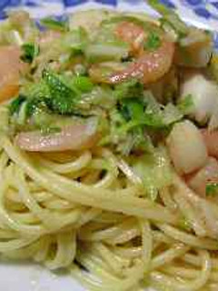 シーフード明太パスタ-レシピのメイン写真