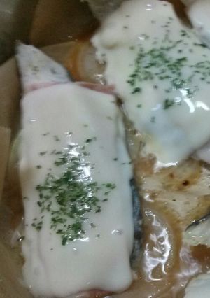 野菜も一緒に♪サワラのチーズ焼き☆-レシピのメイン写真