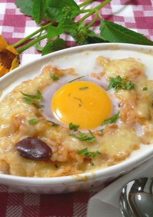 豆入りミートソースドリア-レシピのメイン写真