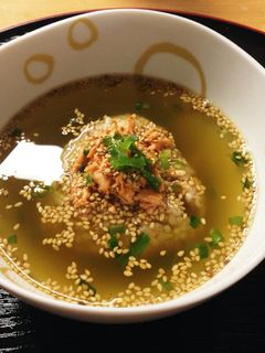 【簡単】残ったおにぎりで鮭のお茶漬け-レシピのメイン写真