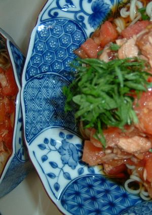 ツナトマ冷麺-レシピのメイン写真