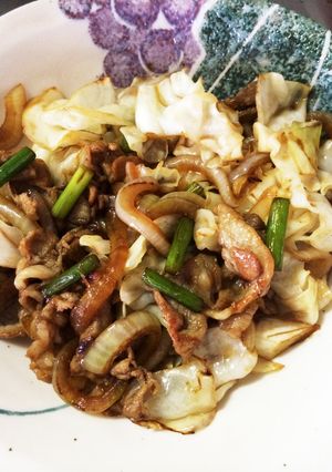 失敗なし☆にんにくの芽と豚肉の炒め物-レシピのメイン写真