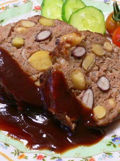 ビーンズinミートローフ-レシピのメイン写真