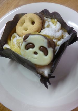 秋です。さくさくぱんだモンブラン-レシピのメイン写真