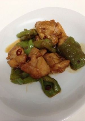 鶏肉とピーマンの酢醤油-レシピのメイン写真