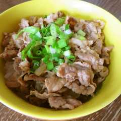 รูปของ 簡単！基本の豚丼