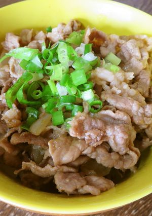 簡単！基本の豚丼-レシピのメイン写真