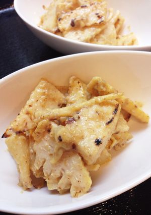 焼きたけのこのごまみそあえ-レシピのメイン写真