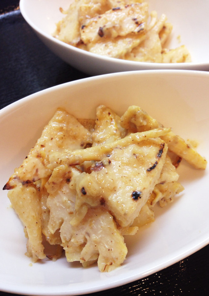 焼きたけのこのごまみそあえ-レシピのメイン写真