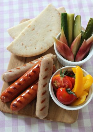 ジョンソンヴィルと夏野菜ピクルス-レシピのメイン写真