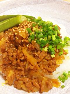 10分で完成!和風キーマカレー-レシピのメイン写真