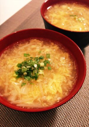 えのきのかきたま汁-レシピのメイン写真