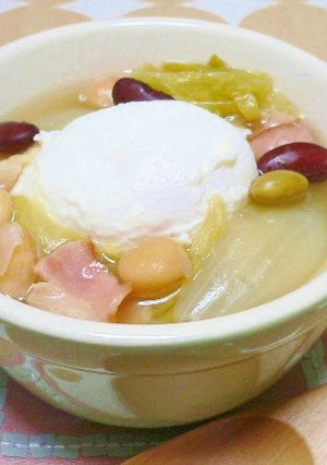 豆たっぷりポトフ風スープ-レシピのメイン写真