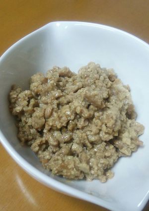 豚ミンチと豆腐のそぼろ-レシピのメイン写真
