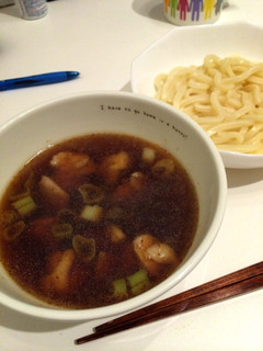 鶏南蛮風つけうどん-レシピのメイン写真