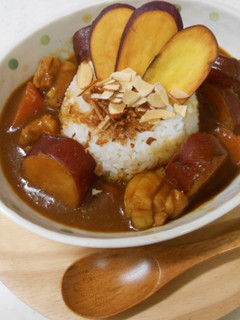 ♪さつまいもごろごろカレー-レシピのメイン写真