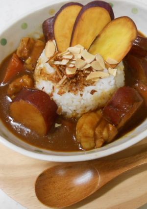 ♪さつまいもごろごろカレー-レシピのメイン写真