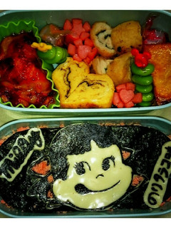 キャラ弁♪ペコちゃん弁当♪-レシピのメイン写真