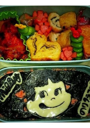 キャラ弁♪ペコちゃん弁当♪-レシピのメイン写真