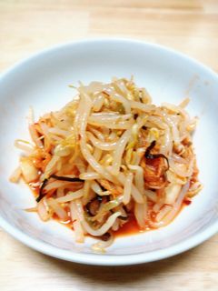 もやしとキムチでナムル風♪-レシピのメイン写真