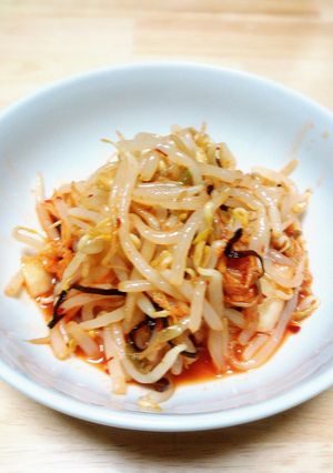 もやしとキムチでナムル風♪-レシピのメイン写真