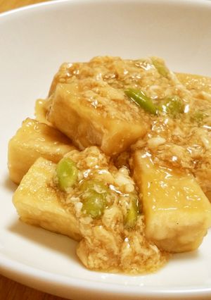 もっちり☆高野豆腐の卵あんかけ-レシピのメイン写真
