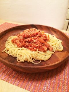 酸味控えめ簡単ミートソース-レシピのメイン写真