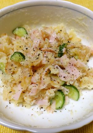 手抜きでも美味しい！ハッシュポテトサラダ-レシピのメイン写真