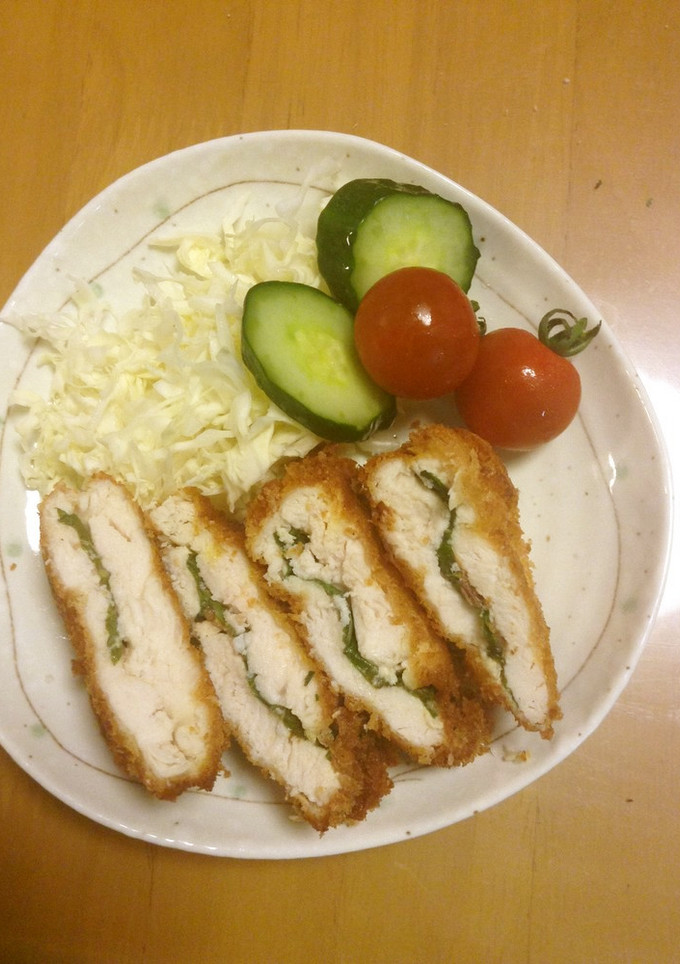 簡単！美味しい♪梅しそささみフライ-レシピのメイン写真