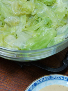 レンジで簡単、レタスの大量消費~-レシピのメイン写真