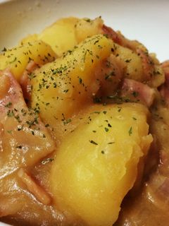 ジャガイモとベーコンの煮っころがし♪-レシピのメイン写真
