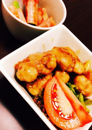 鶏肉の甘酢だれ-レシピのメイン写真