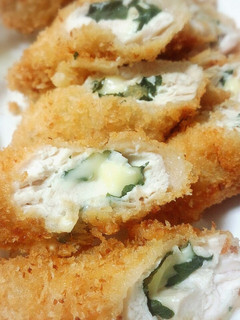 簡単!ササミチーズかつ(大葉バージョン)-レシピのメイン写真