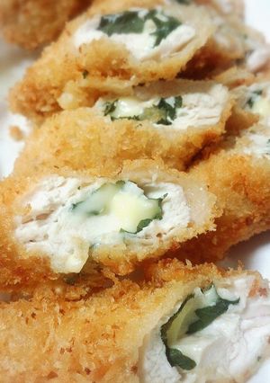 簡単！ササミチーズかつ(大葉バージョン)-レシピのメイン写真