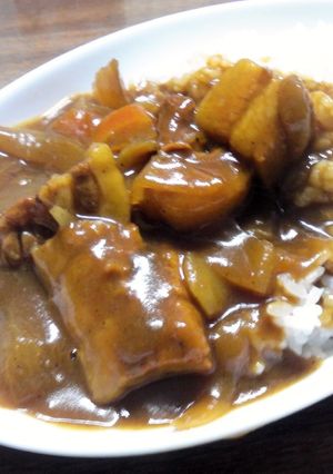 煮るだけ絶品！とろ肉角煮カレー！-レシピのメイン写真